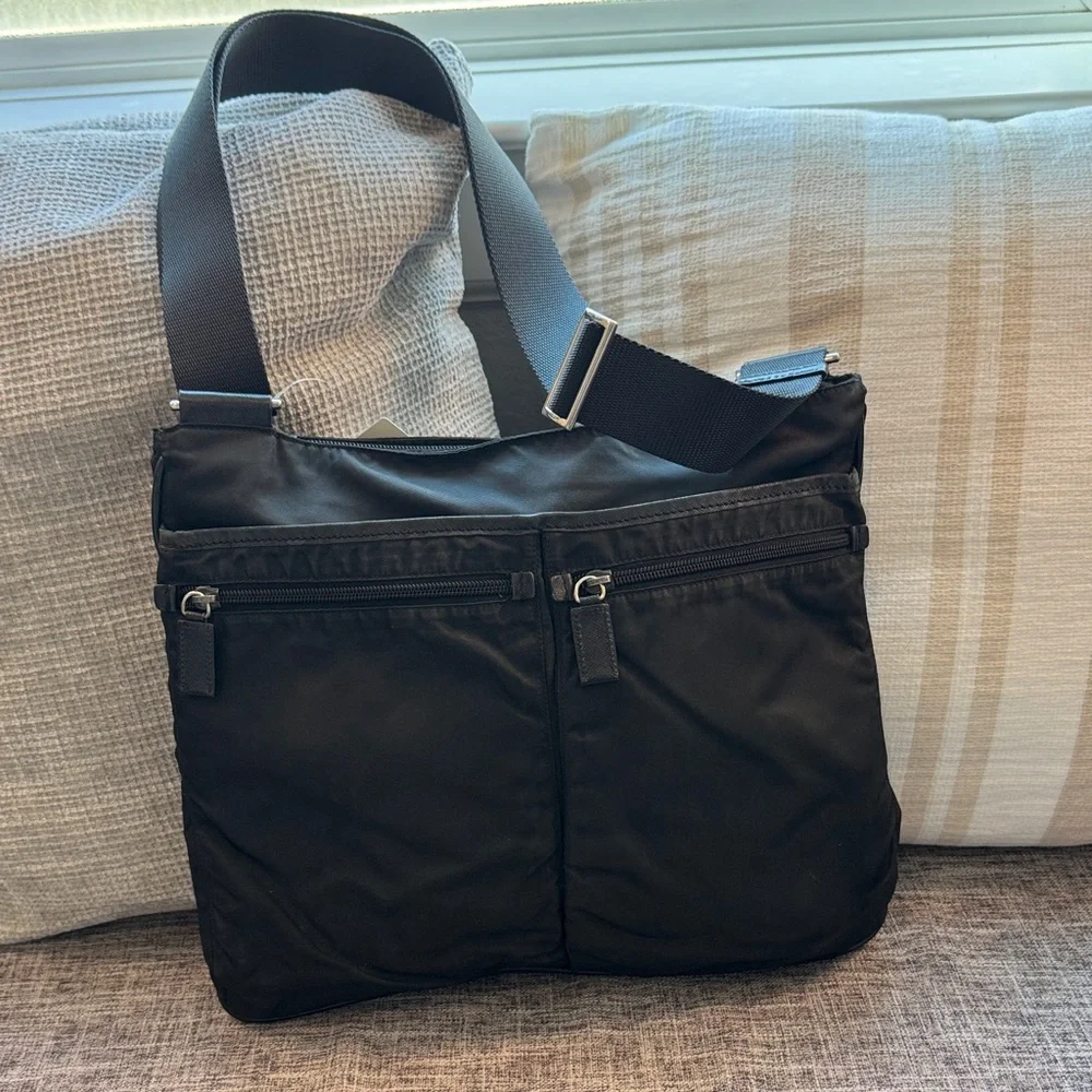 Prada Black Messenger Bag